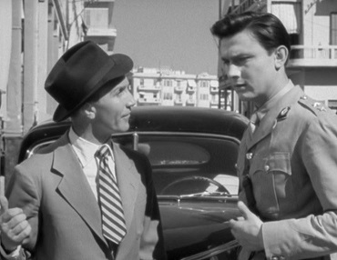 Harold Lang & Laurence Harvey in Cairo Road